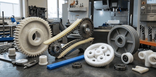 UHMWPE vs Acetal vs Nylon: ¿Cuál es el mejor plástico para piezas maquinadas?